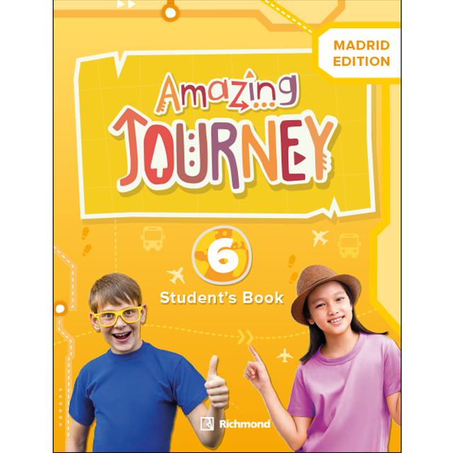 AMAZING JOURNEY 6 STD MADRID  (Tapa blanda) 1