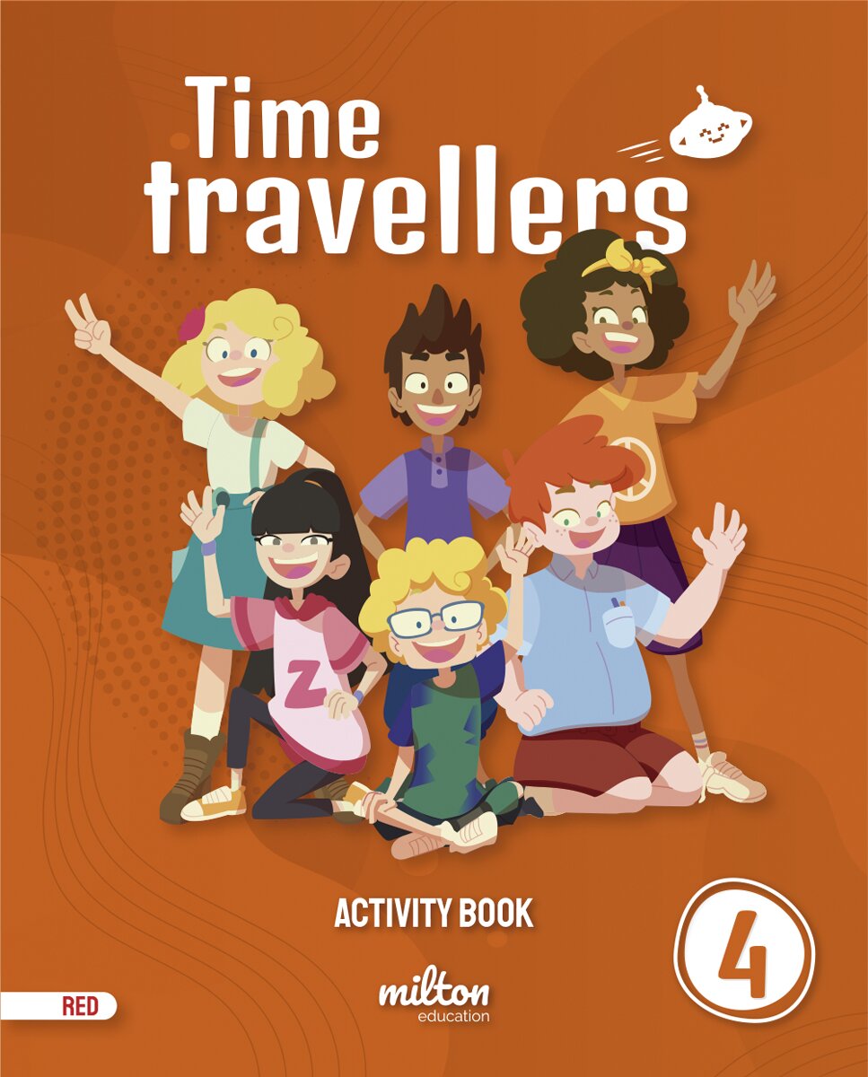Imagen 0 de Time Travellers 4 Red Activity Book English 4 Primaria