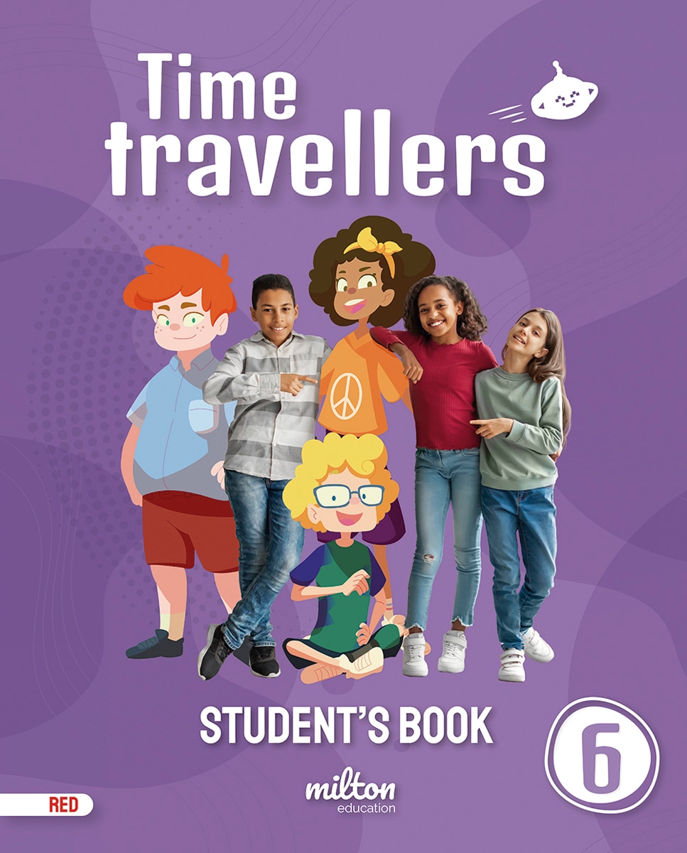 Portada de ENGLISH ALUM 6PRIM TT RED AM: 6 (Time Travellers Red Student's Book (print))
