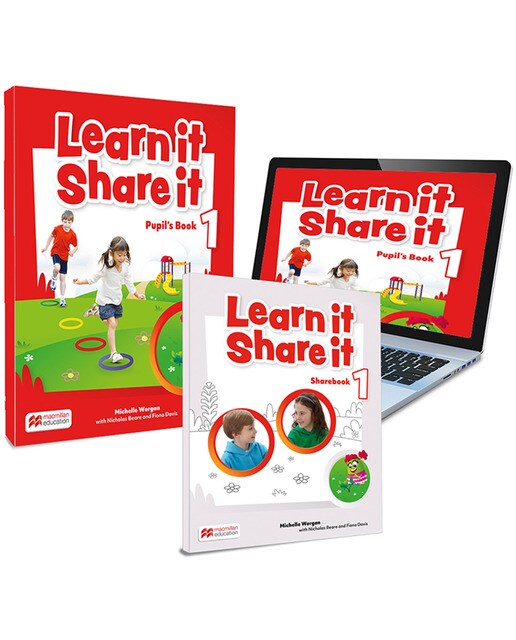 Learn it Share it 1 Pupil's Book: Sharebook & libro de texto impreso con acceso a la versión digital 1
