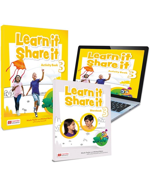 Learn it Share it 3 Pupil's Book: Sharebook & libro de texto impreso con acceso a la versión digital 1
