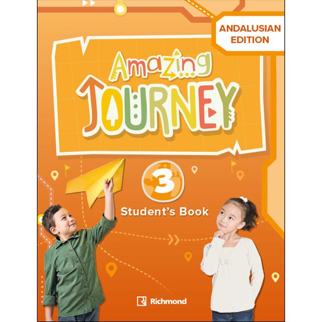 Portada de AMAZING JOURNEY 3 STD ANDALUCIA (Tapa blanda).