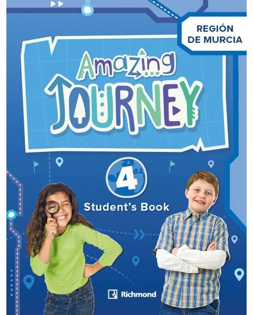 Portada de AMAZING JOURNEY 4 STD REGION MURCIA (Tapa blanda).