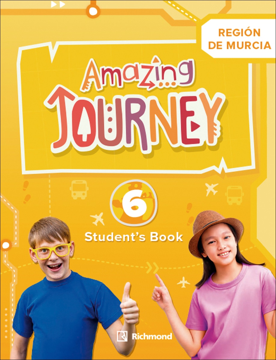 Portada de AMAZING JOURNEY 6 STD REGION MURCIA (Tapa blanda).