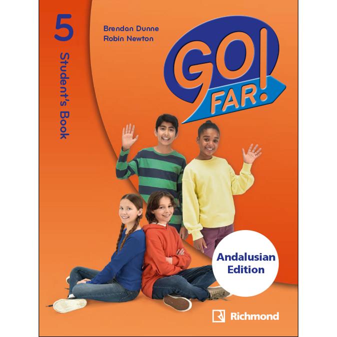 Portada de GO FAR! 5 STUDENT'S ANDALUCIA (Tapa blanda).