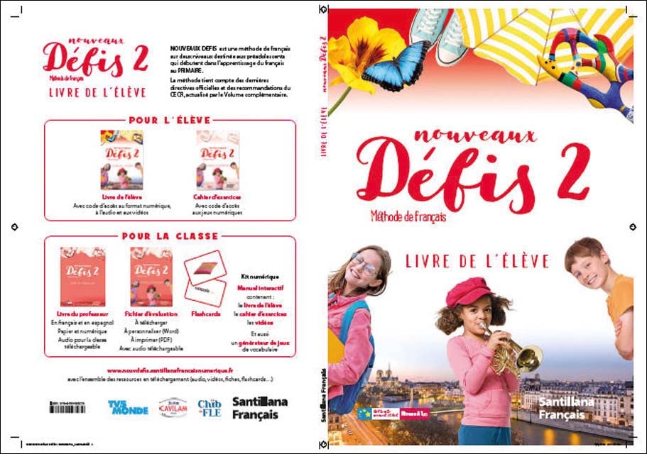 Imagen 0 de NOUVEAUX DEFIS 2 ELEVE + COD ACCESO  (Tapa blanda)