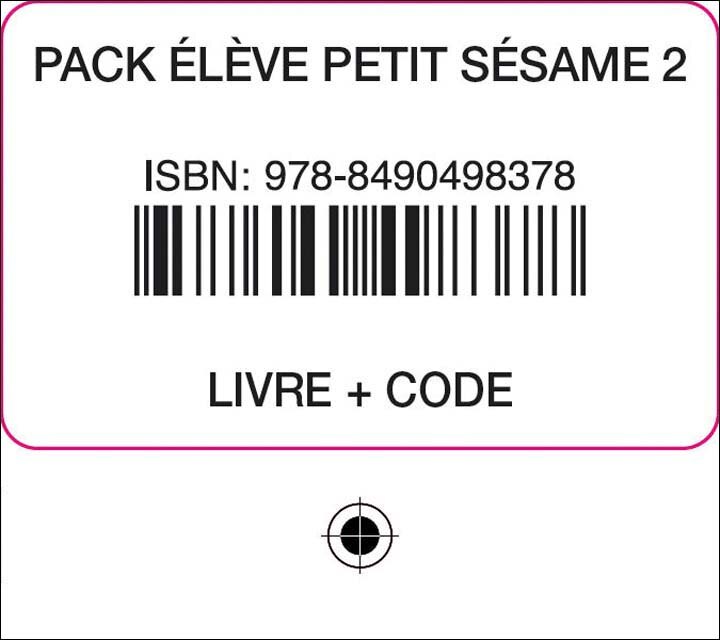 Imagen 0 de PETIT SESAME 2 ELEVE + COD ACCESO  (Tapa blanda)