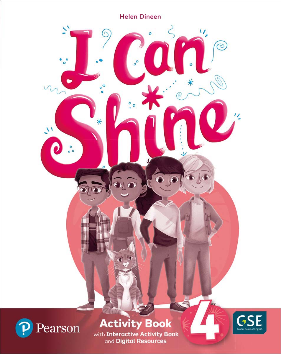 Portada de I Can Shine 4 Activity Book & Interactive Activity Book and DigitalResources Access Code (Tapa blanda).