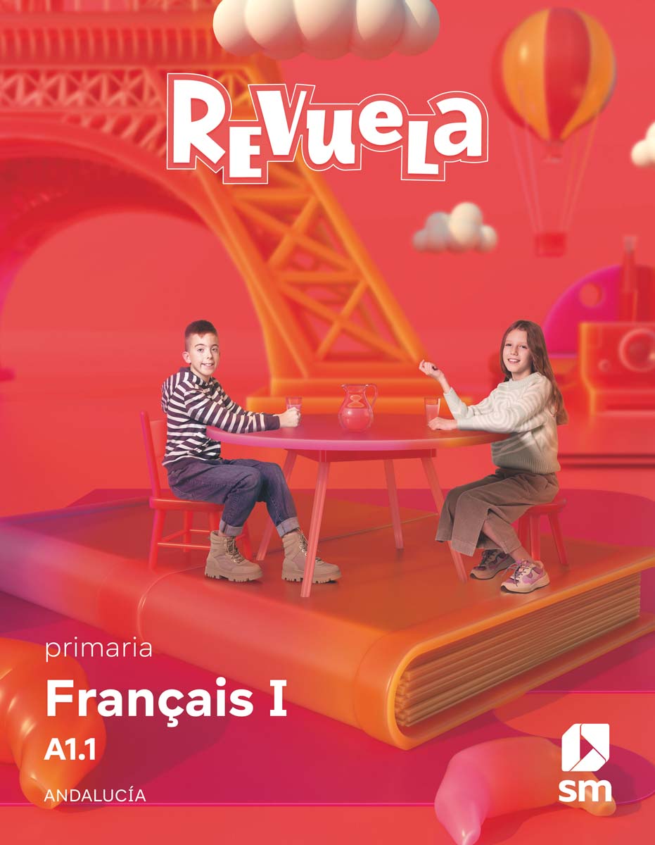 Portada de Français I. Primaria. Revuela. Andalucía (Tapa blanda).