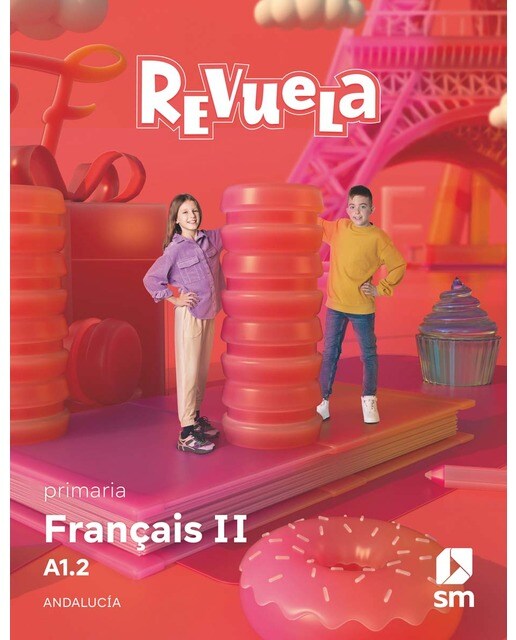 Portada de Français II. Primaria. Revuela. Andalucía (Tapa blanda).
