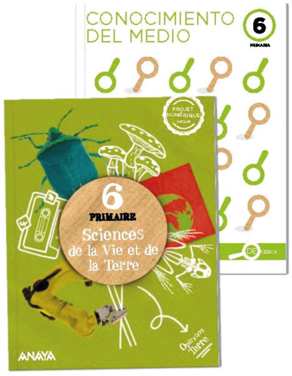 Imagen 0 de Sciences de la Vie et de la Terre 6. Livre de l'élève + De cerca  (Tapa blanda)