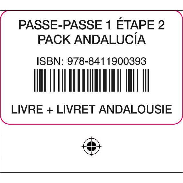 PASSE PASSE 1 ETAPE 2 PACK ANDALUCIA  (Tapa blanda) 1