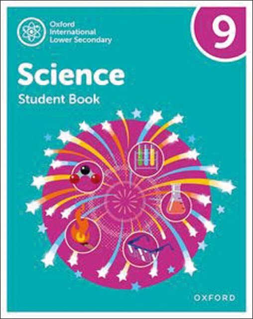 Portada de New Oxford International Lower Secondary Science Student Book 9.