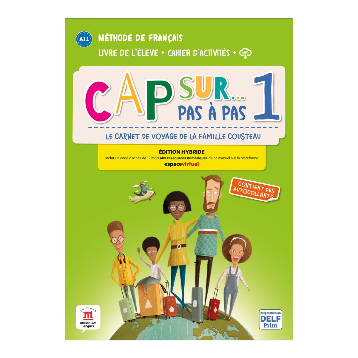 CAP SUR PAS A PAS 1 LIVRE&amp;CAHIER EPK