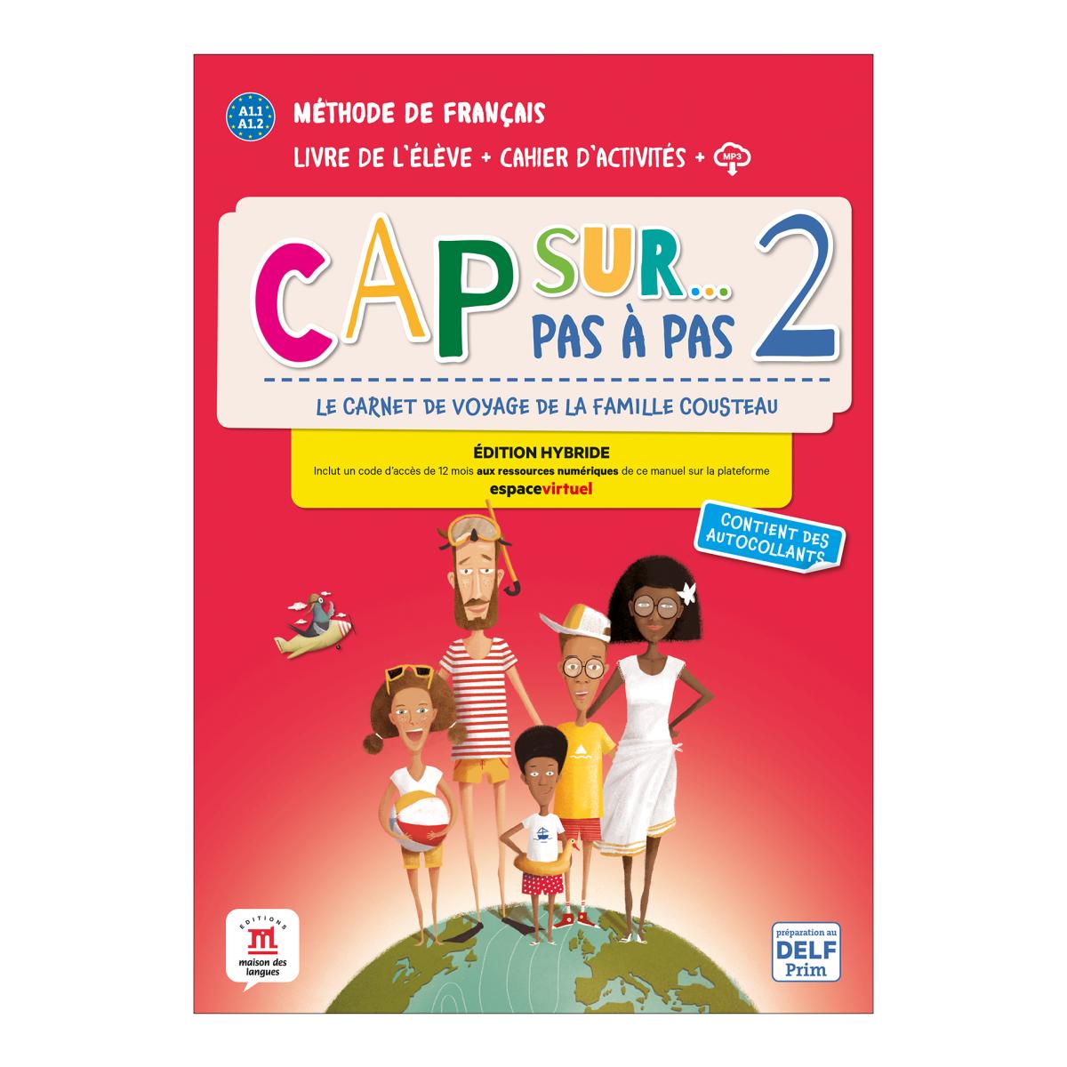 CAP SUR PAS A PAS 2 LIVRE&amp;CAHIER EPK