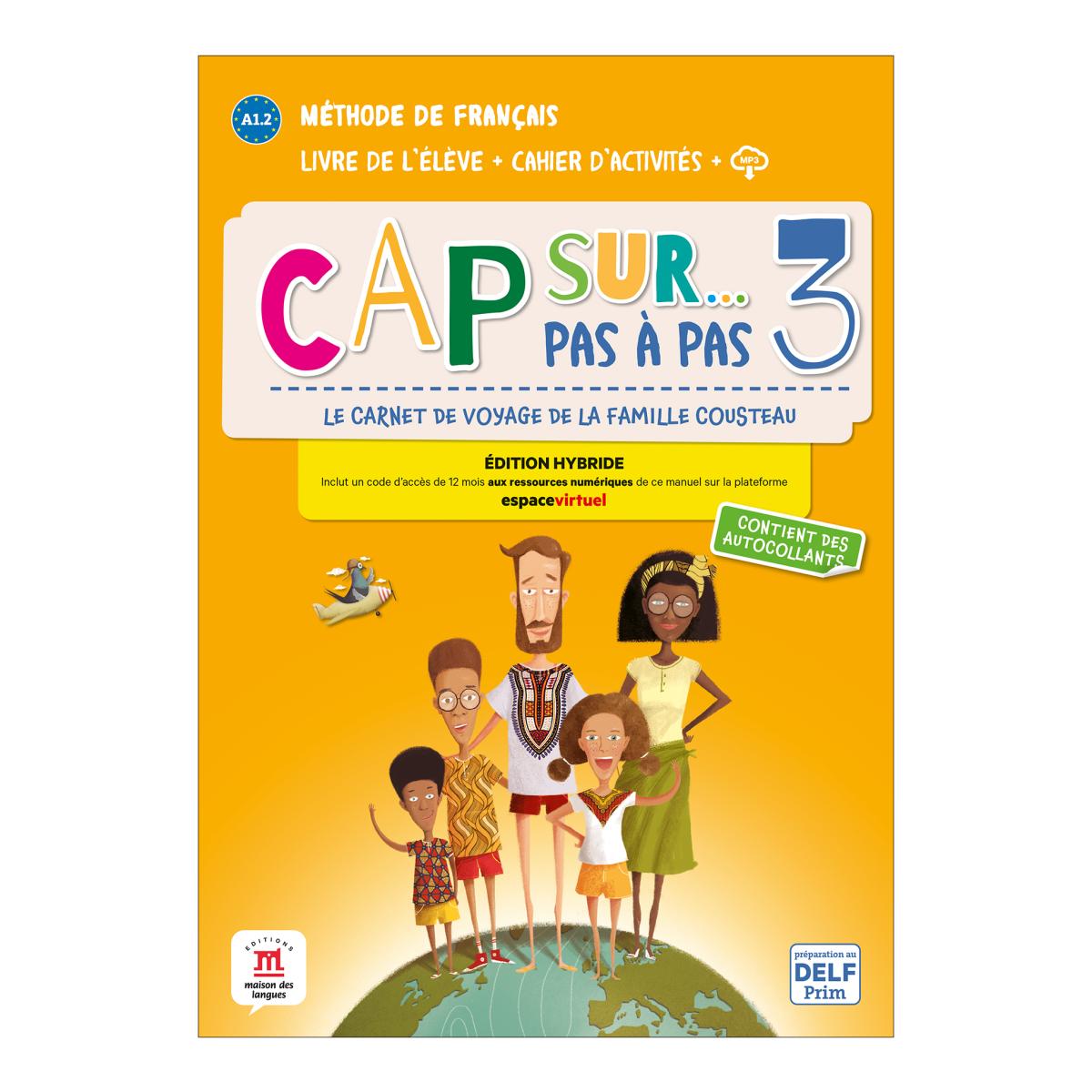CAP SUR PAS A PAS 3 LIVRE&amp;CAHIER EPK