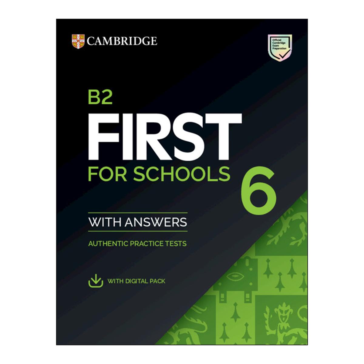 B2 FIRST FOR SCHOOLS 6 STUDENT'S BOOK WI