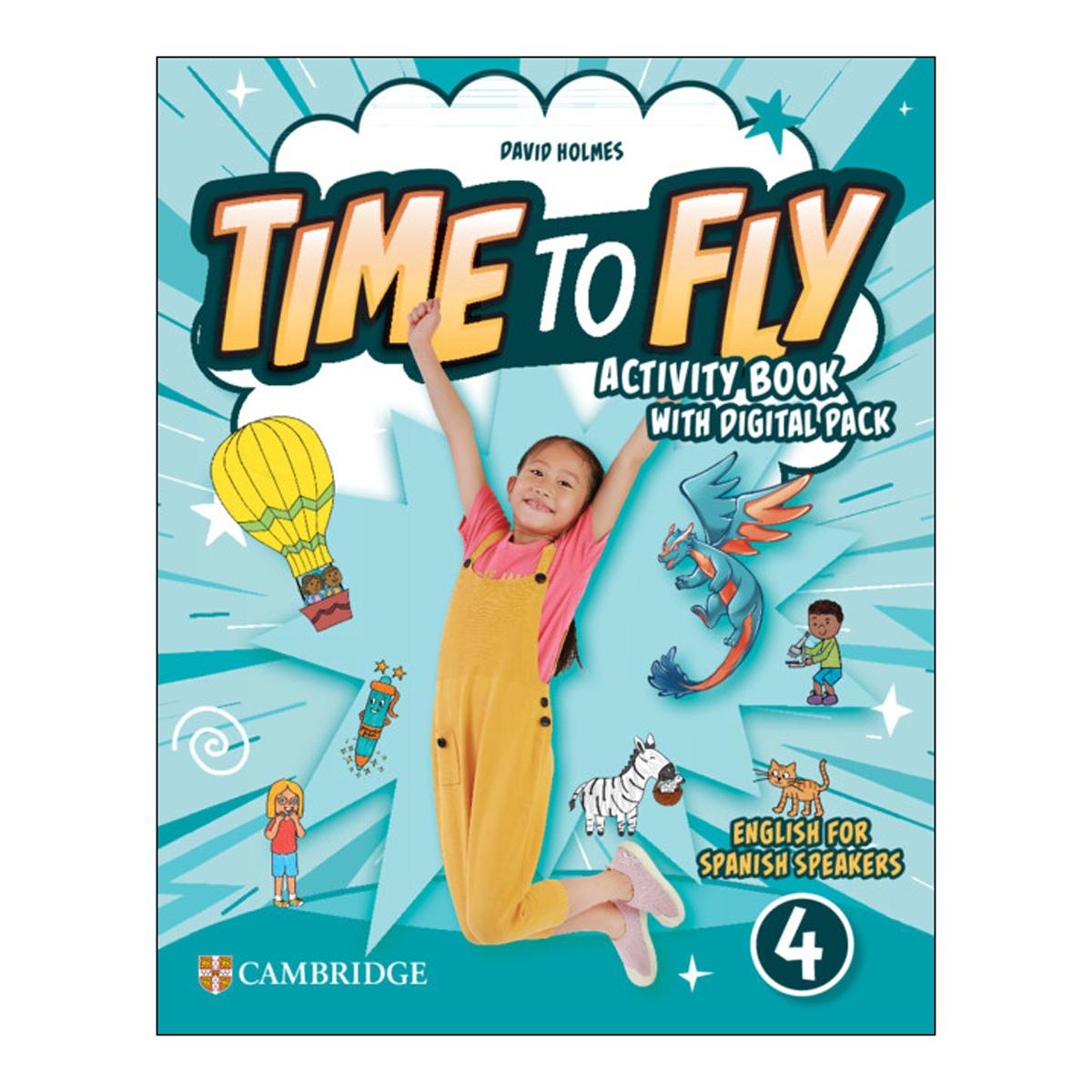 TIME TO FLY LEVEL 4 ACTIVITY BOOK WITH D