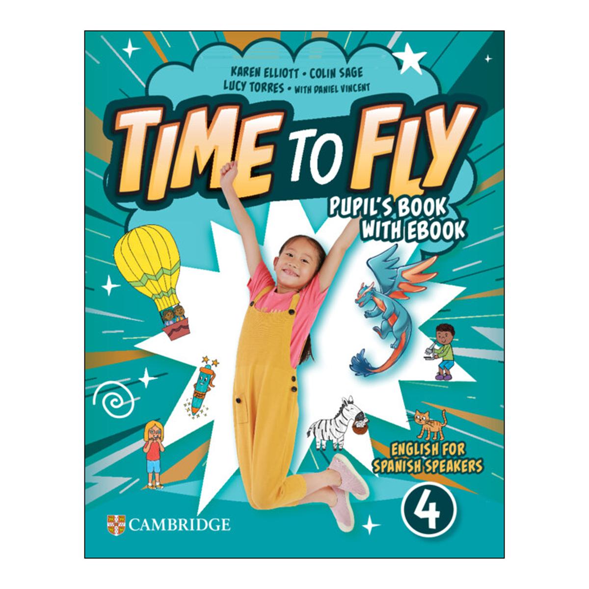 TIME TO FLY LEVEL 4 PUPIL'S BOOK WITH EB