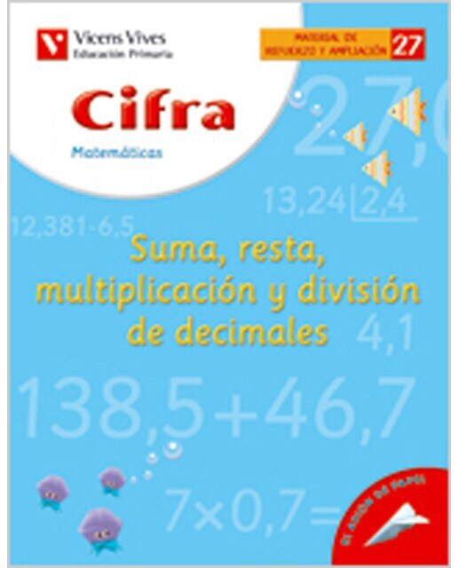 Cifra Cuaderno 27. Matematicas Refuerzo Y Ampliacion (Tapa blanda) 1