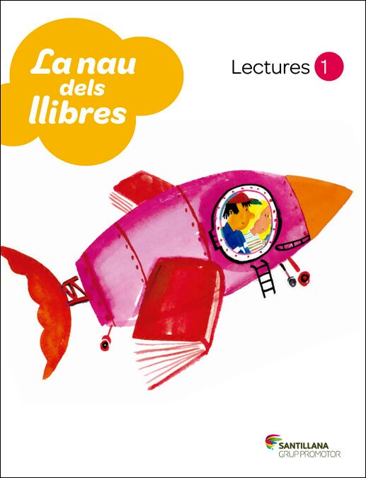 Portada de LECTURES LA NAU DELS LLIBRES 1 PRIMARIA (Tapa blanda).