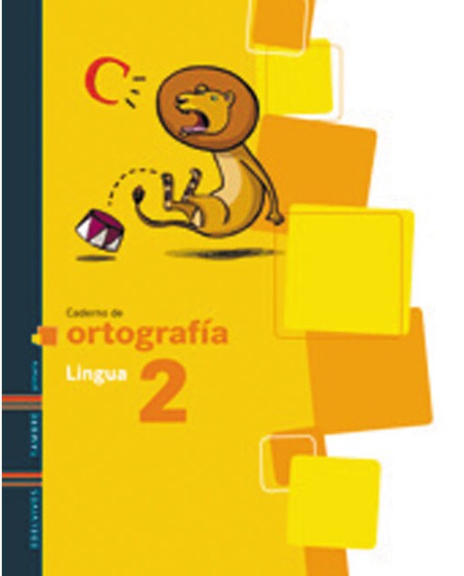 Portada de Lingua 2 - Caderno de ortografía