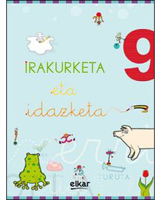 Irakurketa eta idazketa koadernoa 9