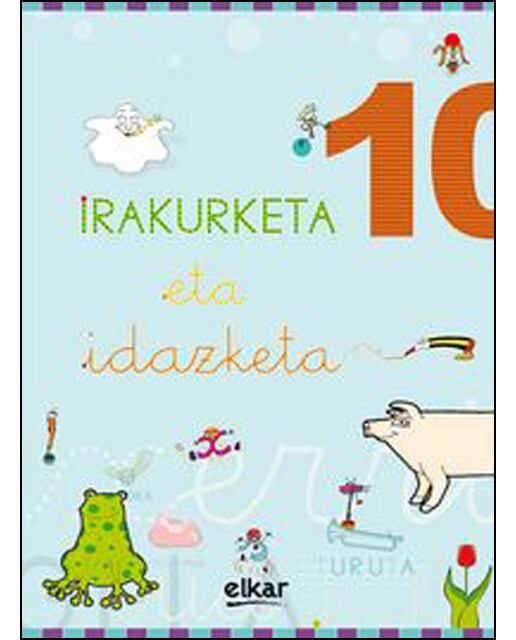 Irakurketa eta idazketa koadernoa 10