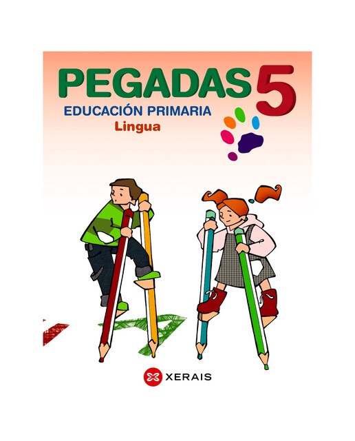 Pegadas 5. Lingua. Educación primaria