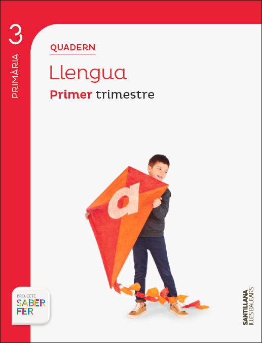 QUADERN LLENGUA 3 PRIMARIA 1 TRIM SABER FER (Tapa blanda) 1