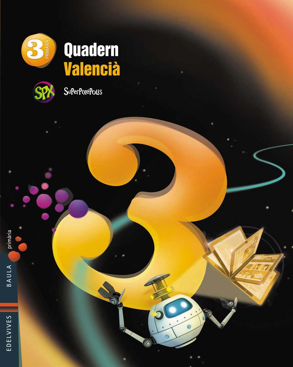 Quadern 3 Valencia 3º Primaria (lengua)  (Tapa blanda) 1