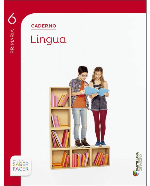 Caderno lingua 6 primaria saber facer (Tapa blanda) 1