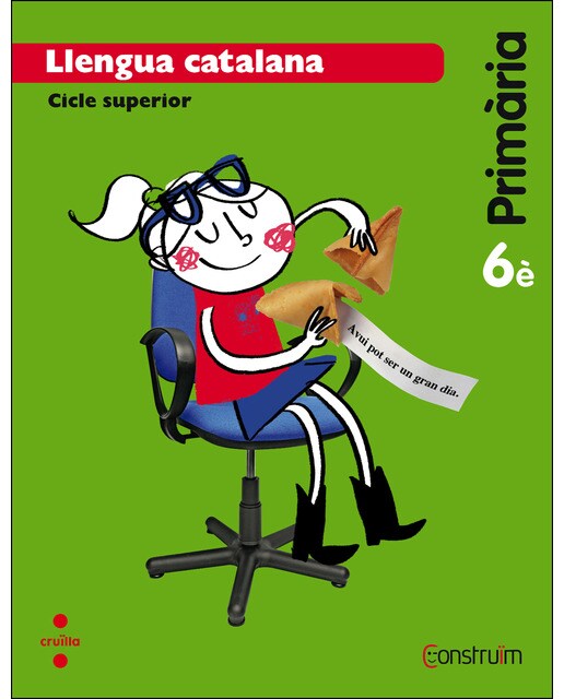 Llengua catalana. 6 Primària. Construïm  (Tapa blanda) 1