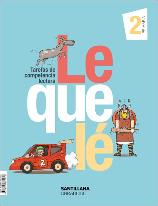 LEQUELE TAREFAS DE COMPETENCIA LECTORA 2 PRIMARIA  (Tapa blanda) 1