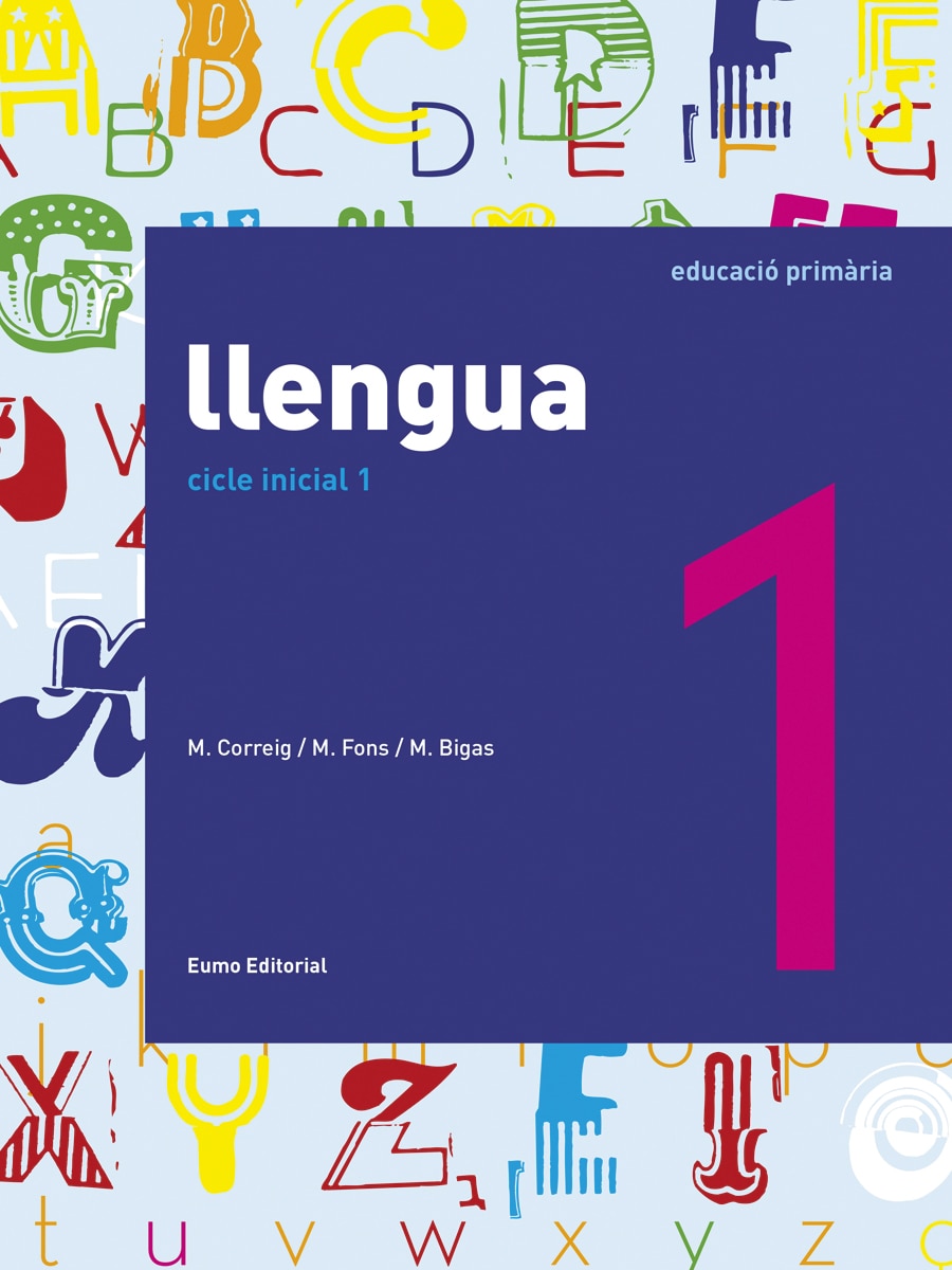 Portada de Llengua. Cicle Inicial 1 (2016) (Tapa blanda).