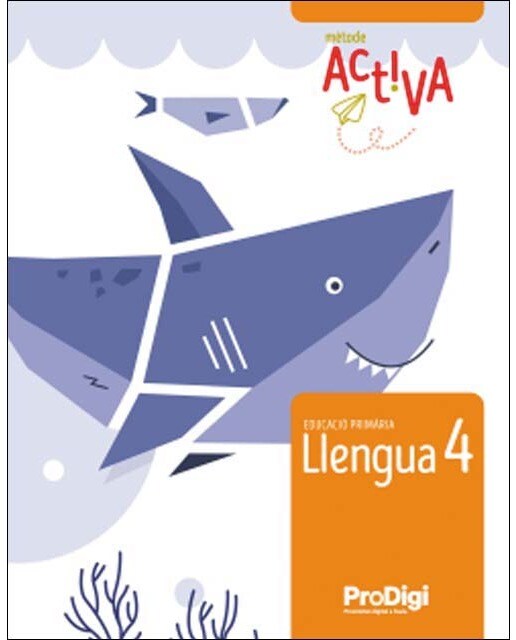 Portada de Quadern. Llengua 4 EP - Activa. ProDigi (Tapa blanda).