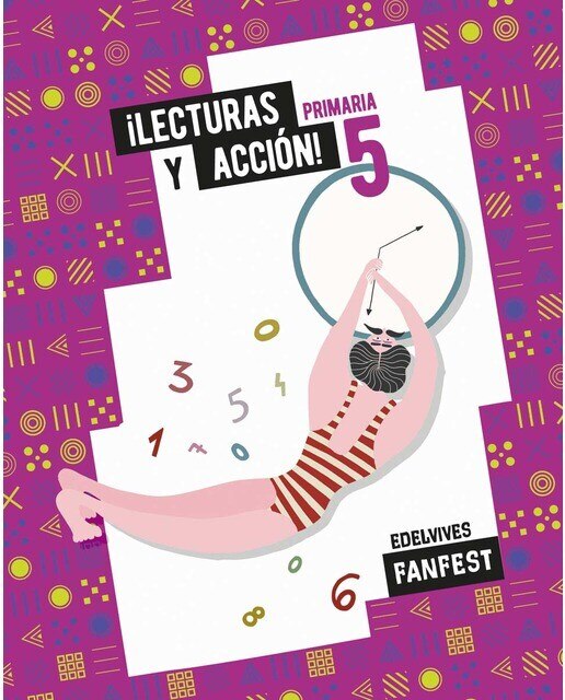 Portada de Proyecto: FanFest. ¡Lecturas y acción! 5 Primaria - Antología (Tapa blanda).