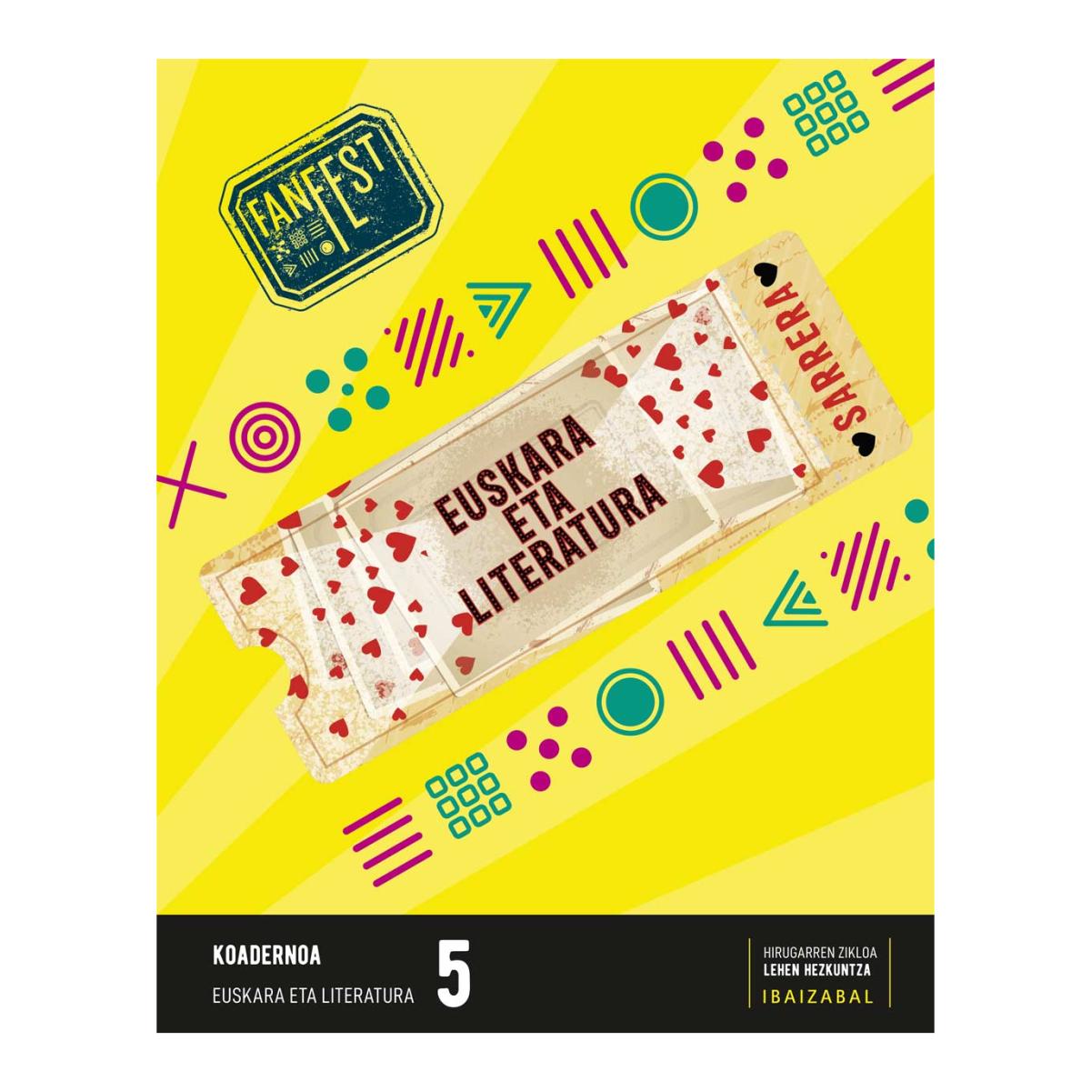 Euskara eta Literatura Lmh 5 koadernoa  (Tapa dura) 2