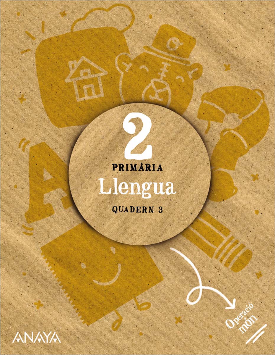 Llengua 2. Quadern 3.  (Tapa blanda) 1