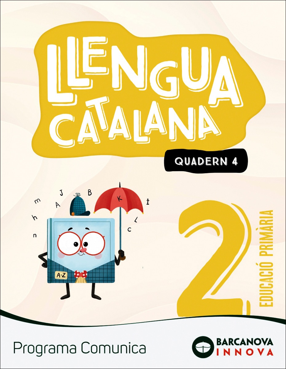 Portada de Comunica 2. Llengua catalana. Quadern 4.