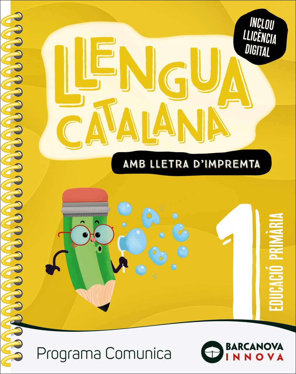 Imagen 0 de Comunica 1. Llengua catalana (lletra impremta)