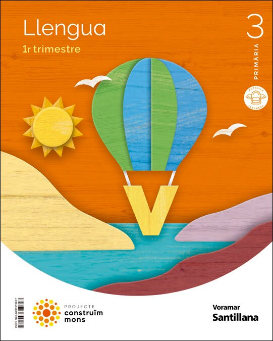 Portada de LLENGUA 3 PRIMARIA CONSTRUIM MONS (Tapa blanda).