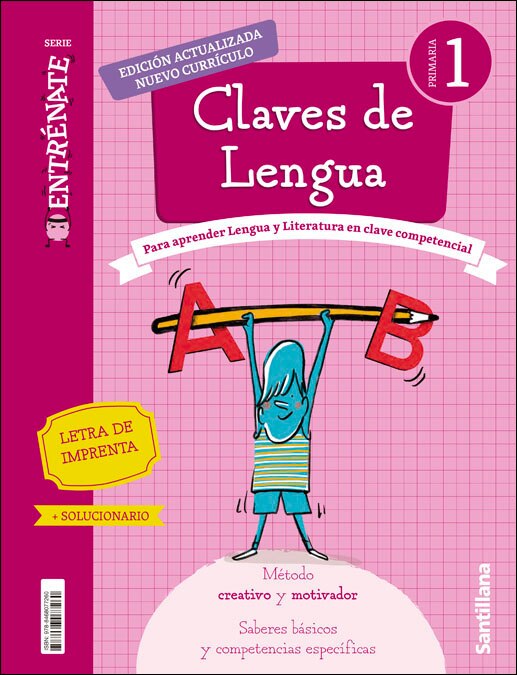 CUADERNO LENGUA SERIE ENTRENATE 1 PRIMARIA 1