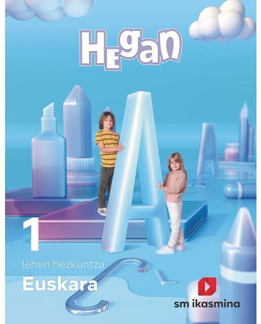 Euskara. Lehen Hezkuntza 1. Hegan (Tapa blanda) 1