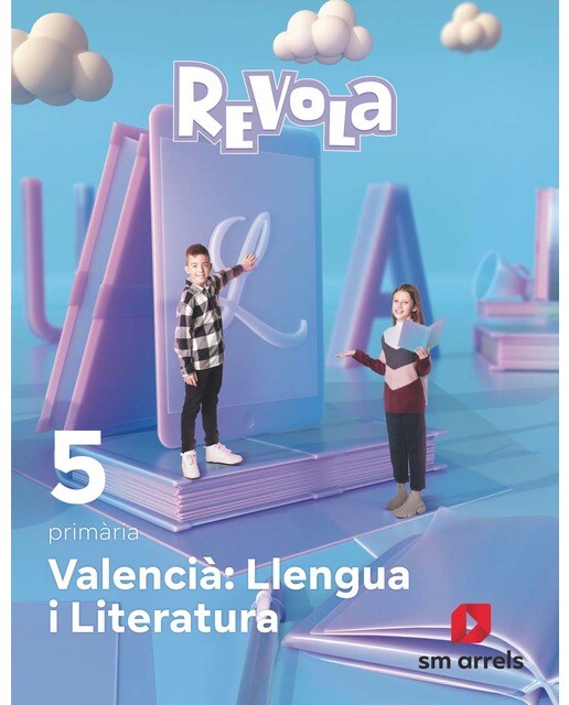 Portada de Valencià: Llengua i Literatura. 5 primària. Revola (Tapa blanda).