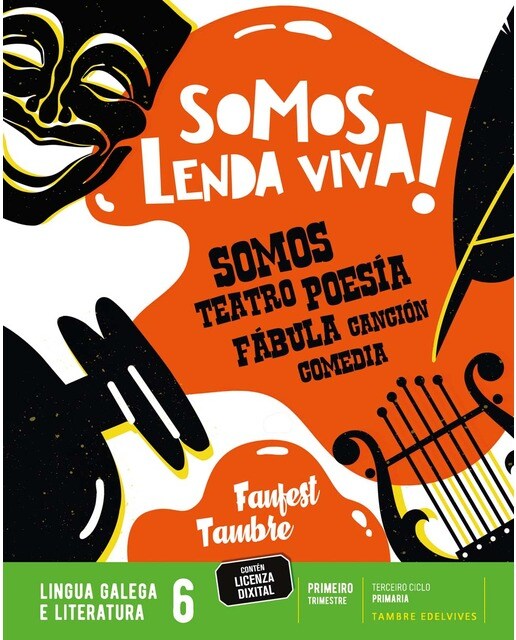 Portada de Proxecto: FanFest. Lingua Galega e Literatura 6. Trimestres.