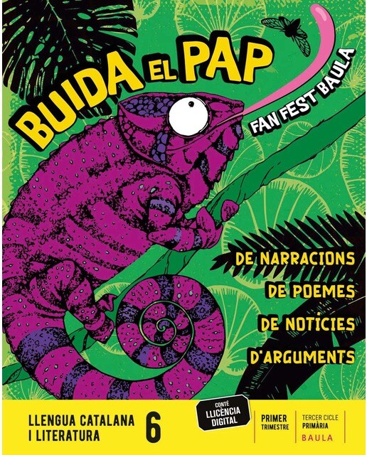 Portada de Llengua catalana i literatura 6è Primària LA Fanfest