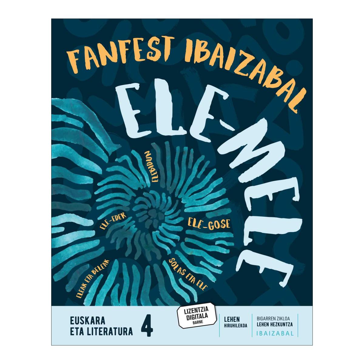 Portada de Euskara eta Literatura LMH 4