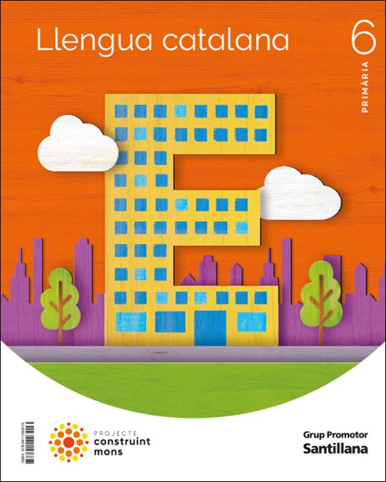 Portada de LLENGUA CATALANA 6 PRIMARIA CONSTRUINT MONS