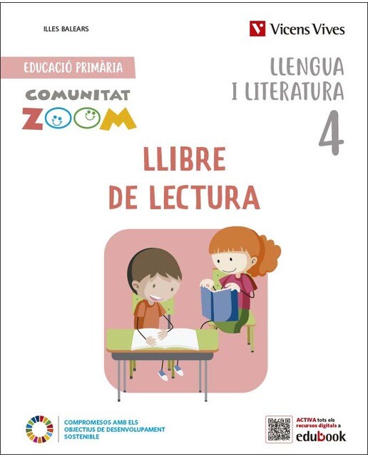 Llengua i Literatura 4. Llibre de lectura. Illes Balears